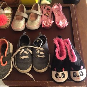Baby girl shoes bundle